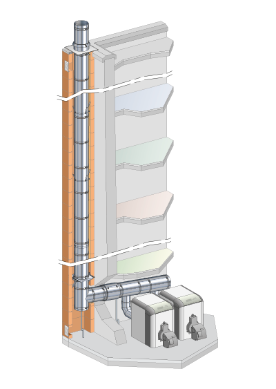 chaufferie conduits