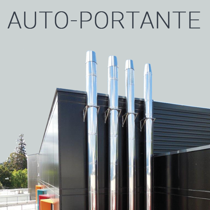 cheminées auto-portantes